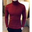 High Neck Thick Warm Sweater Mens Sweaters Slim Fit Pullover